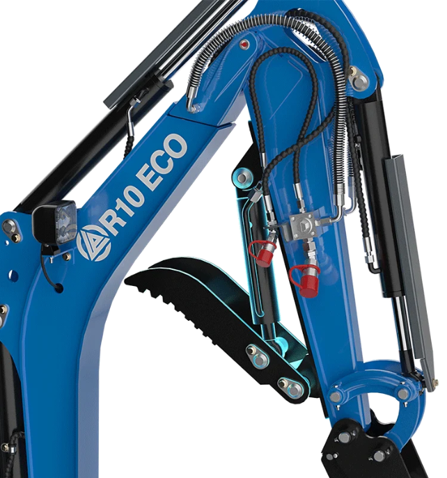 Mini excavatrice Rippa R10 ECO - B&S Essence Cabine – Image 2