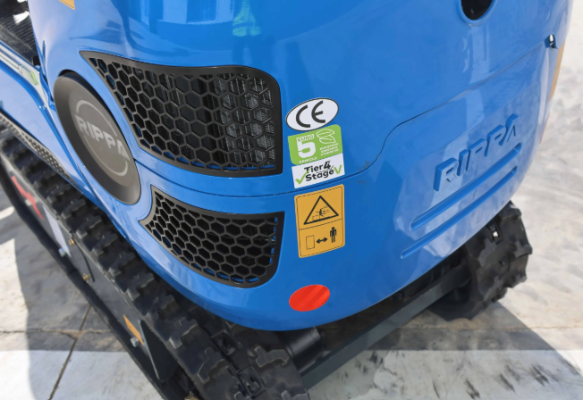 Mini-Excavatrice Rippa R06 ECO – Moteur Kubota Diesel – Ultra-Compacte 747mm – Sous-oeuvre / Plomberie / Électricité – Image 3