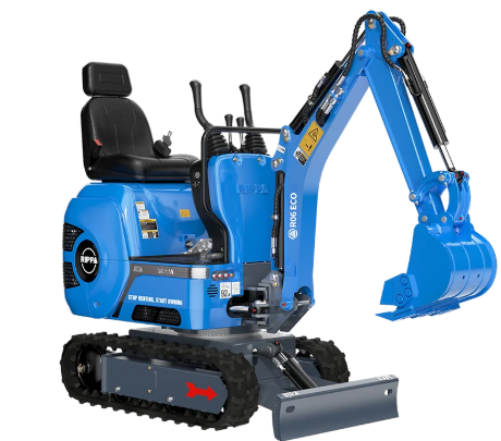 Mini-Excavatrice Rippa R06 ECO – Moteur Kubota Diesel – Ultra-Compacte 747mm – Sous-oeuvre / Plomberie / Électricité
