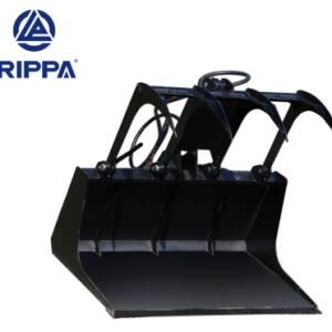 RS03-04 Grappin à bois hydraulique pour mini-chargeur