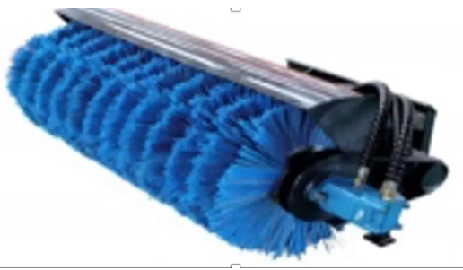 Balai rotatif hydraulique 72 po (1800 mm) pour mini-chargeur | Attache Bobcat SSQA