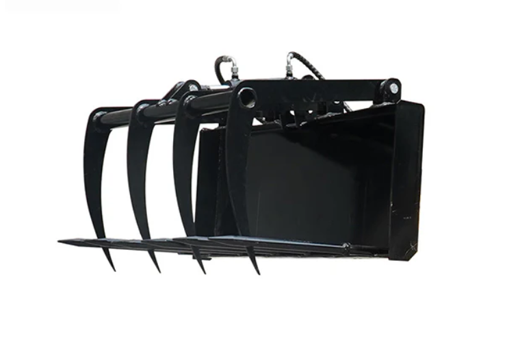 RS06-07 Grappin hydraulique pour mini-chargeur | Attache Bobcat SSQA