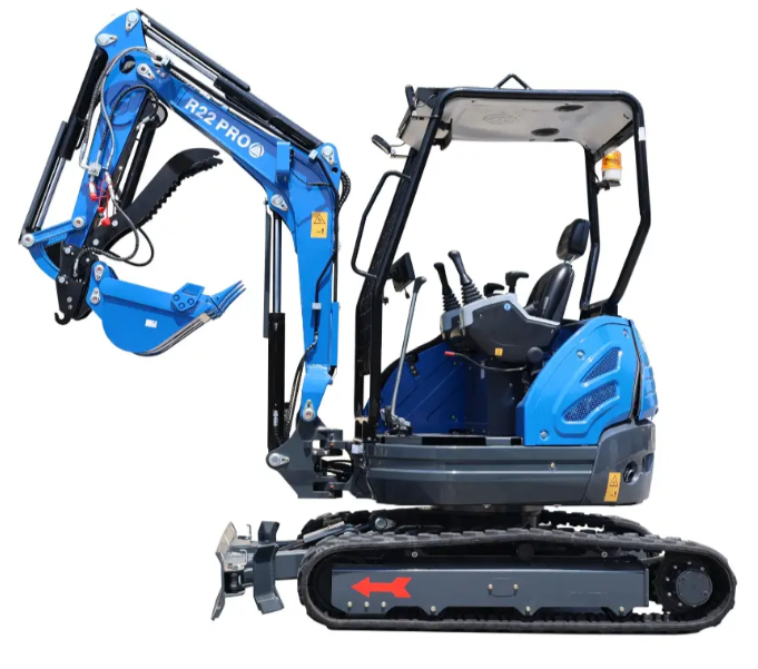 Mini exacavatrice Rippa R22 PRO - KUBOTA D1105 - TOIT – Image 2