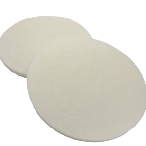 M60 TAMPON DE NETTOYAGE BLANC – 18 POUCES – 2 PCS